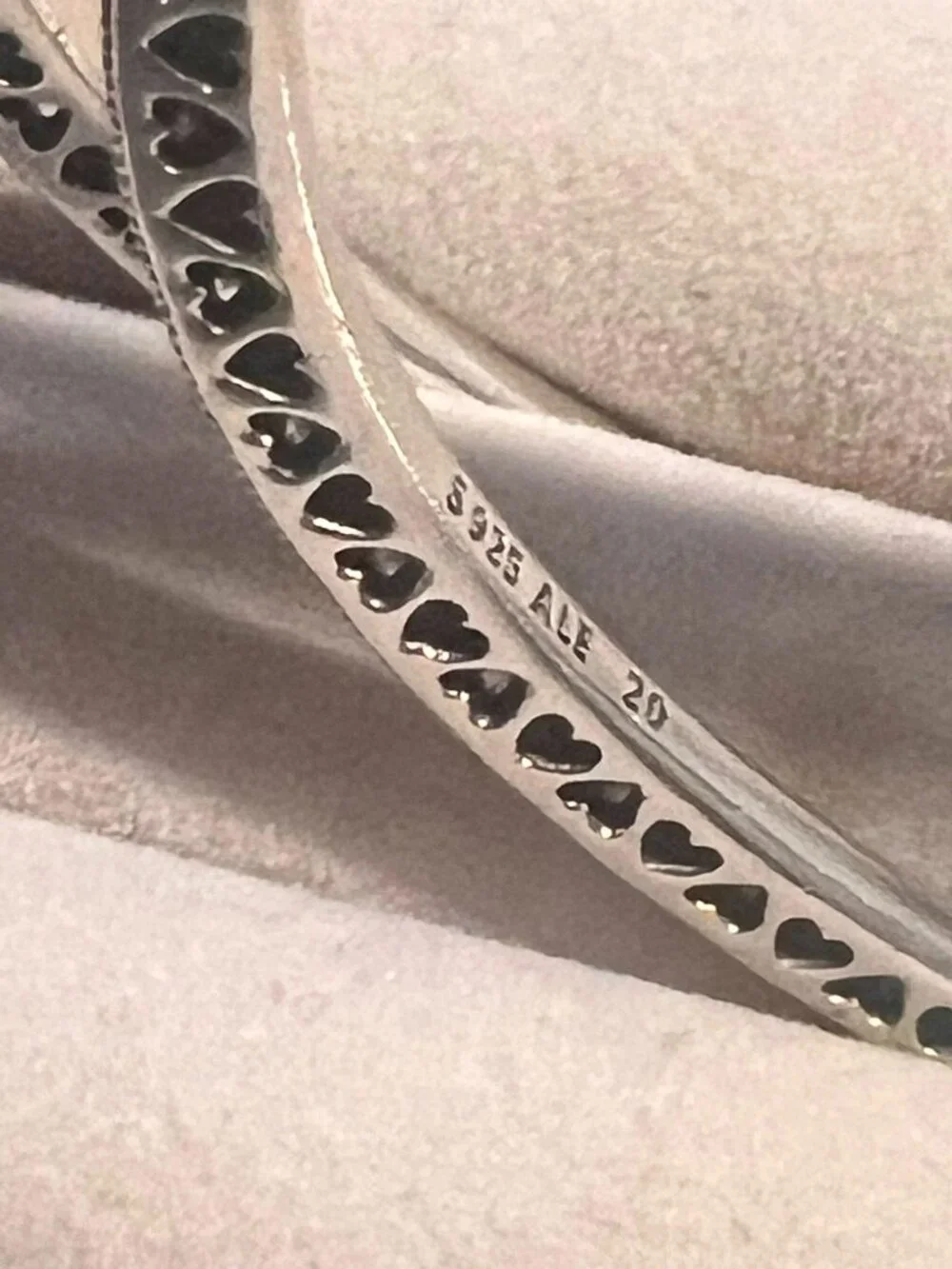 Authentic Pandora Twinkling Forever Bangle Bracelet # 590511CZ
